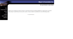 Desktop Screenshot of mayeradvertising.com