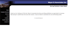 Tablet Screenshot of mayeradvertising.com